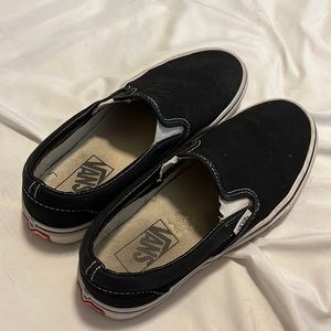 Black Slip-On Vans